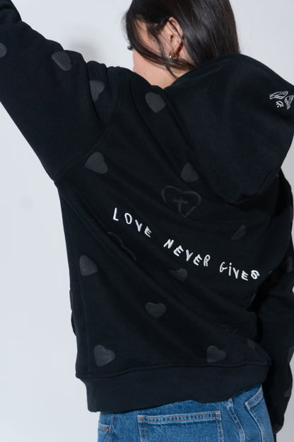 "Love Never Gives Up" Hoodie