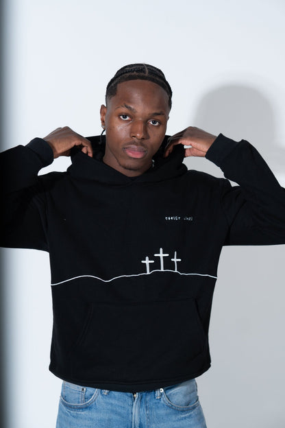 "Christ Died For Us" Hoodie - christ like!
