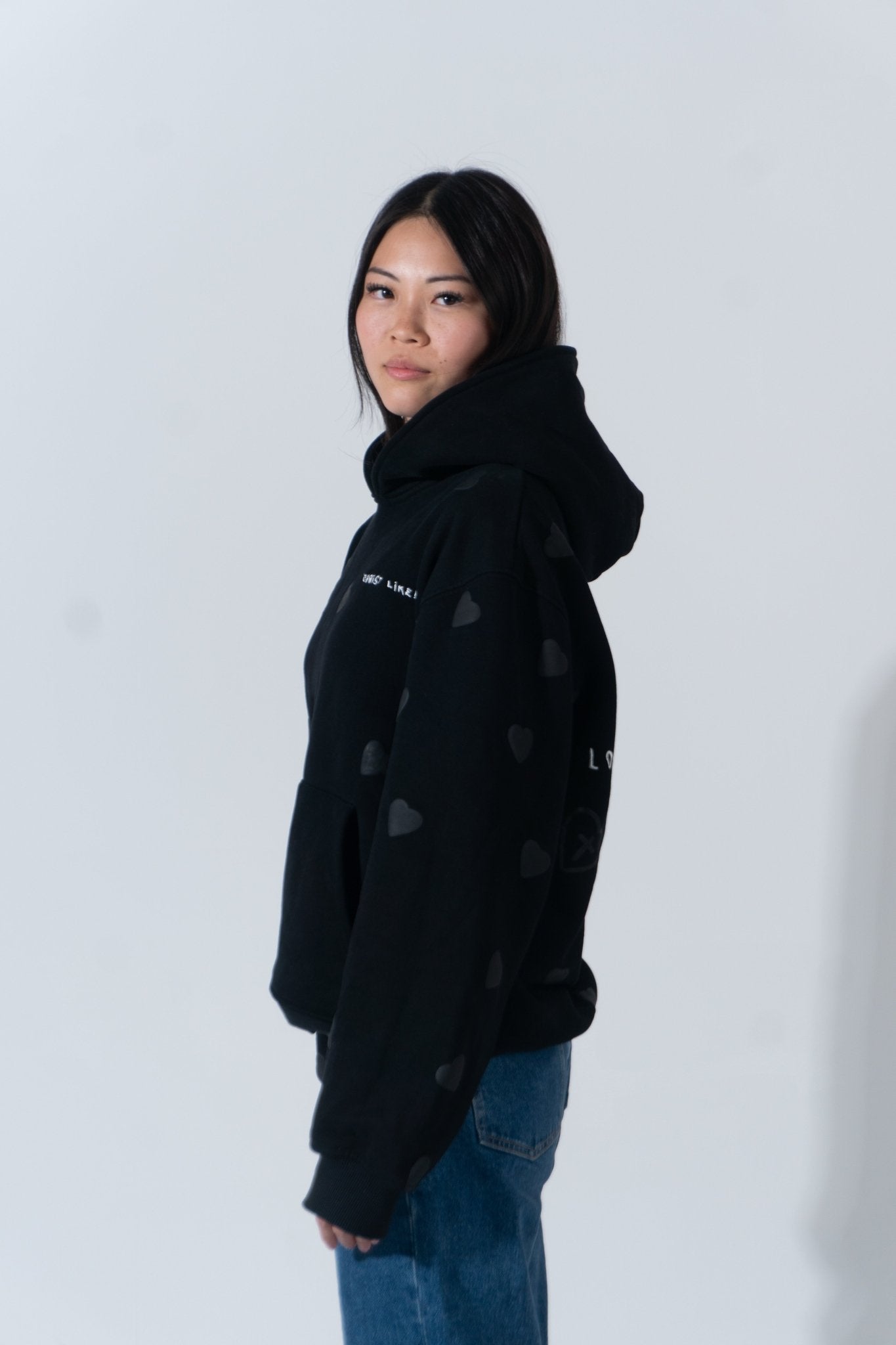 "Love Never Gives Up" Hoodie - christ like!