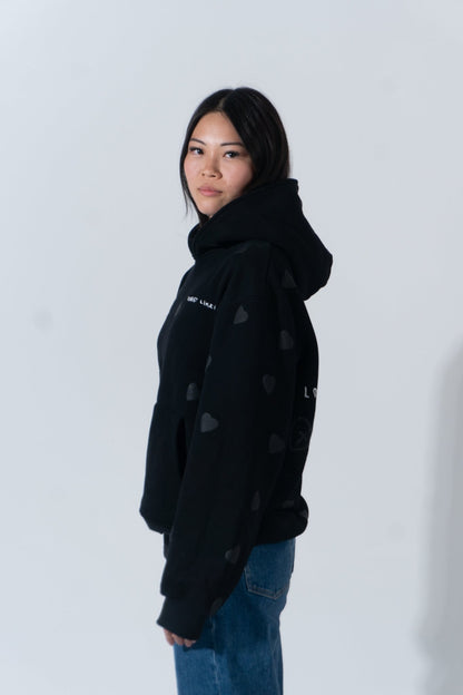 "Love Never Gives Up" Hoodie - christ like!